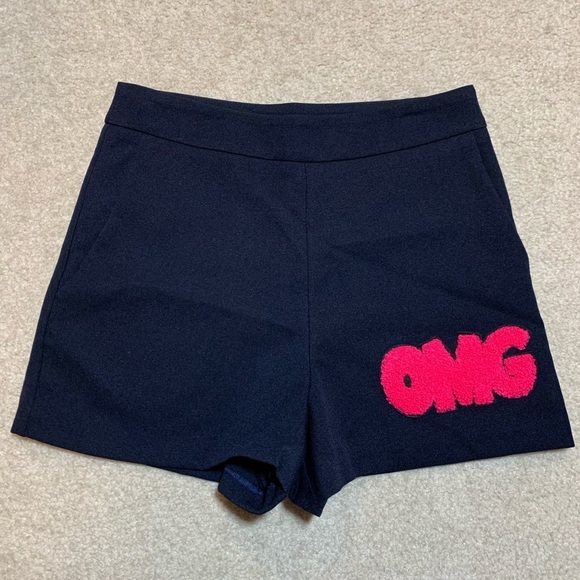 Pants - OMG Women Navy Blue Shorts Size Size Small